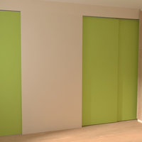 Kinderzimmer mit grünen Elementen von der Tischlerei Markus Hahn